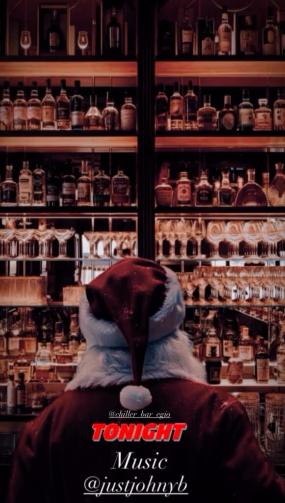 Αφίσα εκδήλωσης με τον Dj Justjohnyb στο Τσίλλερ