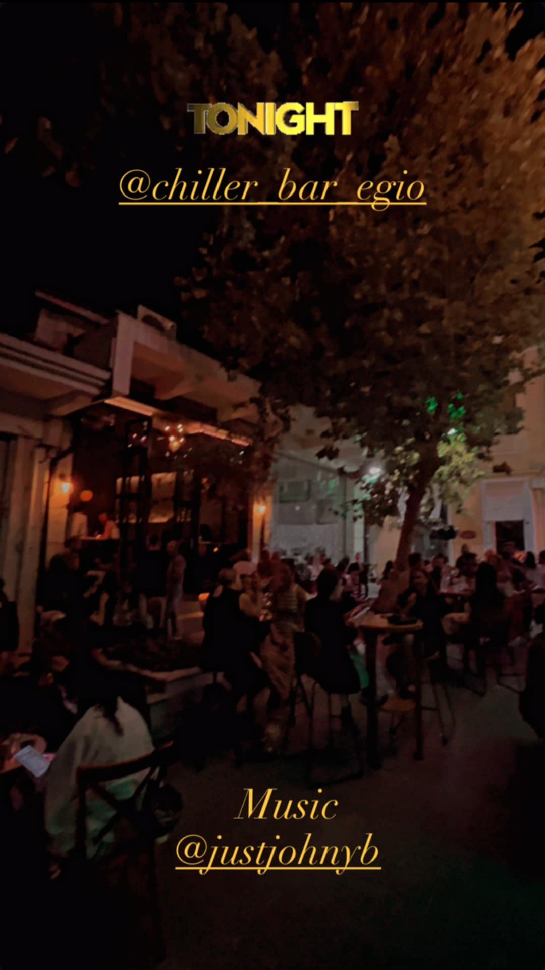 Αφίσα εκδήλωσης με τον Dj Justjohnyb στο Τσίλλερ στις 25 Σεπτεμβρίου 2025.