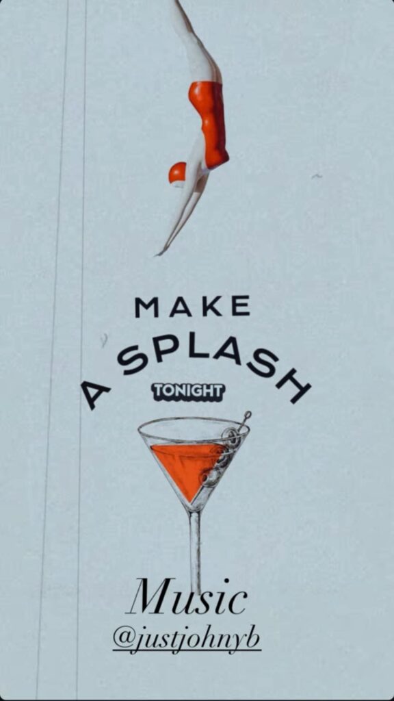 Αφίσα εκδήλωσης με τον Dj Justjohnyb στο Τσίλλερ στις 27 Σεπτεμβρίου 2025.