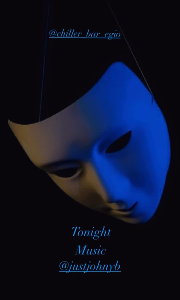 Αφίσα εκδήλωσης με τον Dj Justjohnyb στο Τσίλλερ.