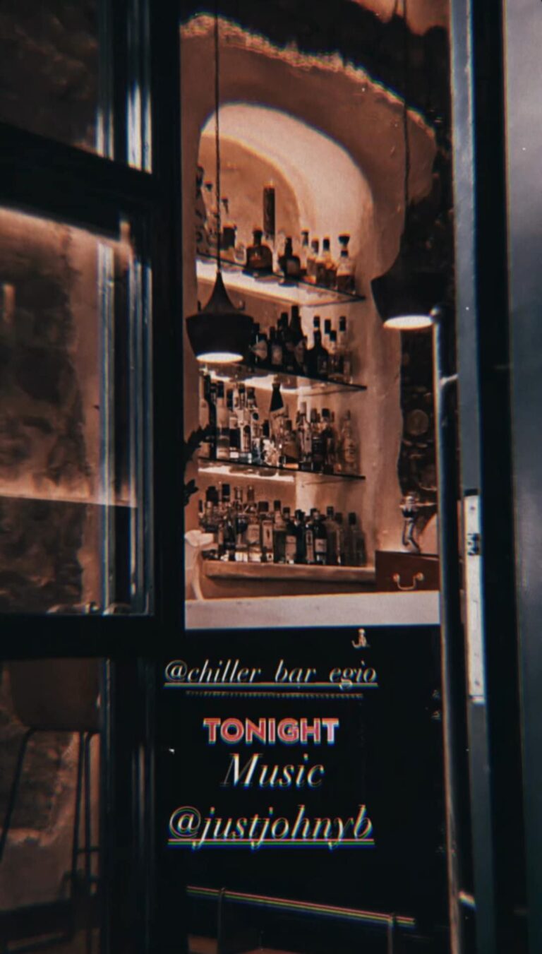 Αφίσα εκδήλωσης στο Chiller με τον Justjohnyb.