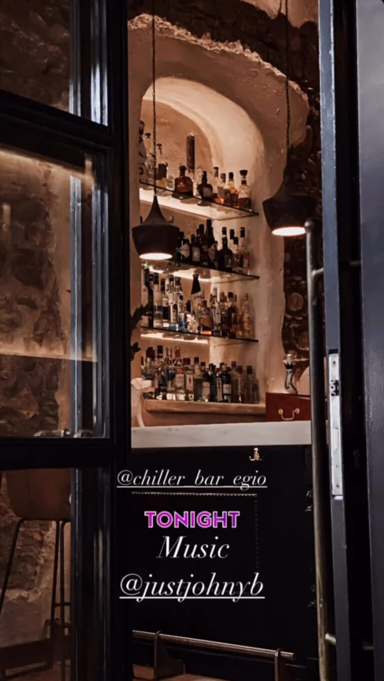 Αφίσα εκδήλωσης με τον Dj Justjohnyb στο Τσίλλερ.