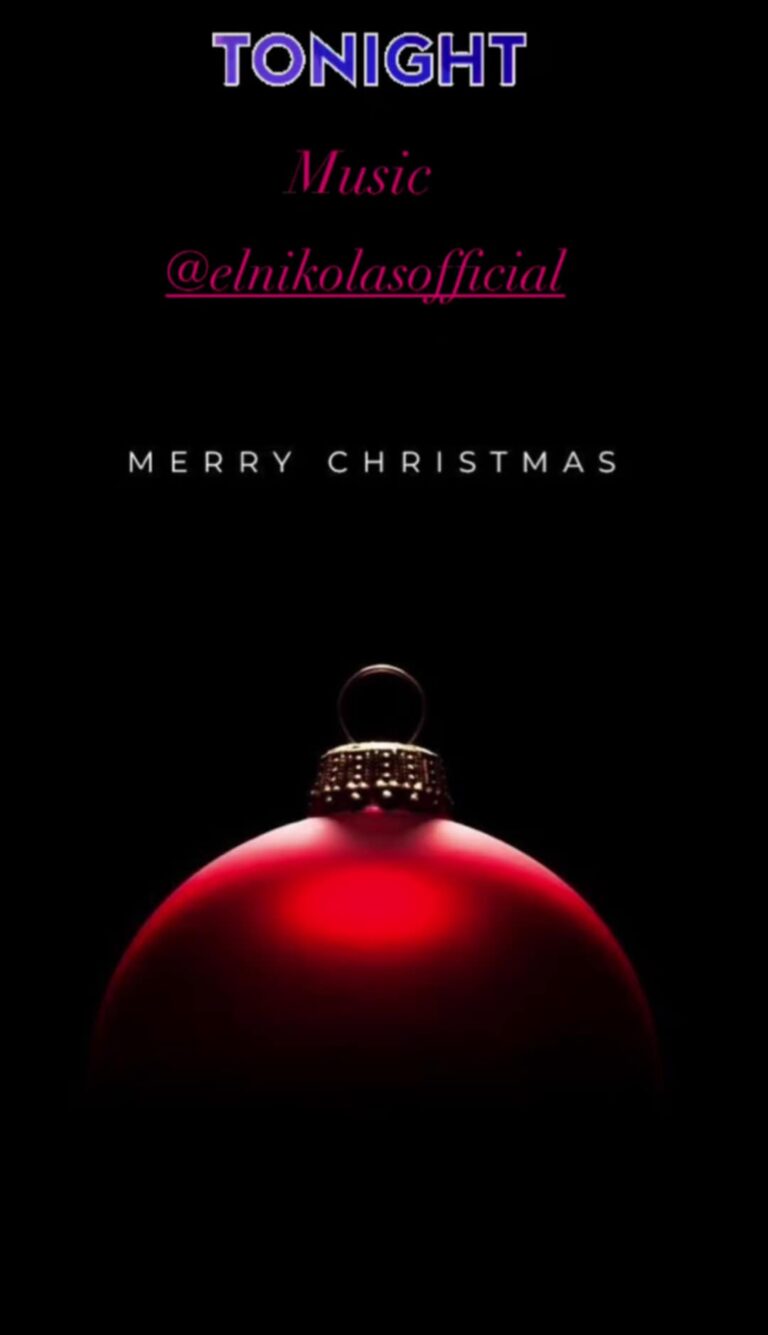 Αφίσα εκδήλωσης στο Chiller με τον Dj El Nikola στις 25 Δεκεμβρίου 2025.