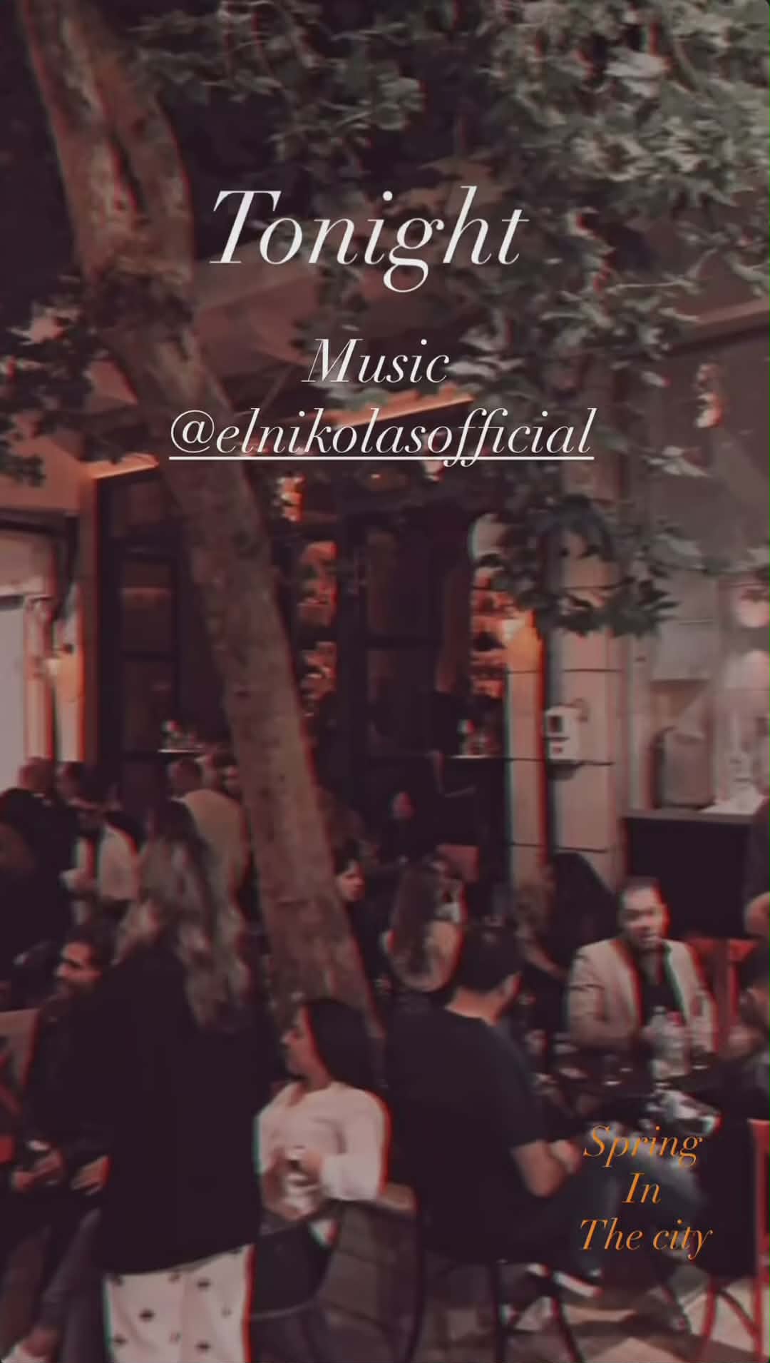 Αφίσα εκδήλωσης στο Chiller με τον Dj El Nikola.