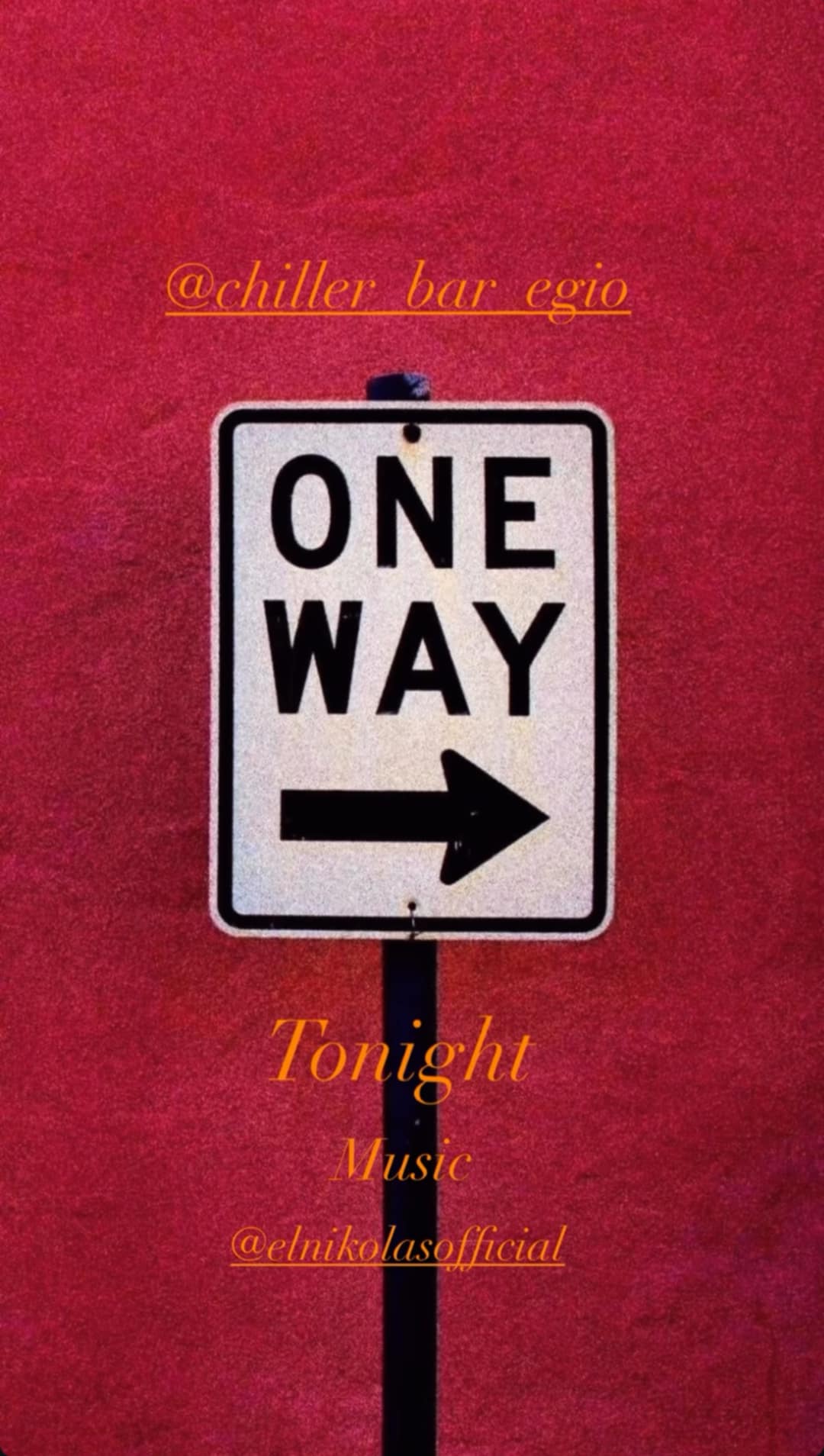 Αφίσα εκδήλωσης στο Chiller με τον Dj El Nikola το Σάββατο 13 Δεκεμβρίου 2025.