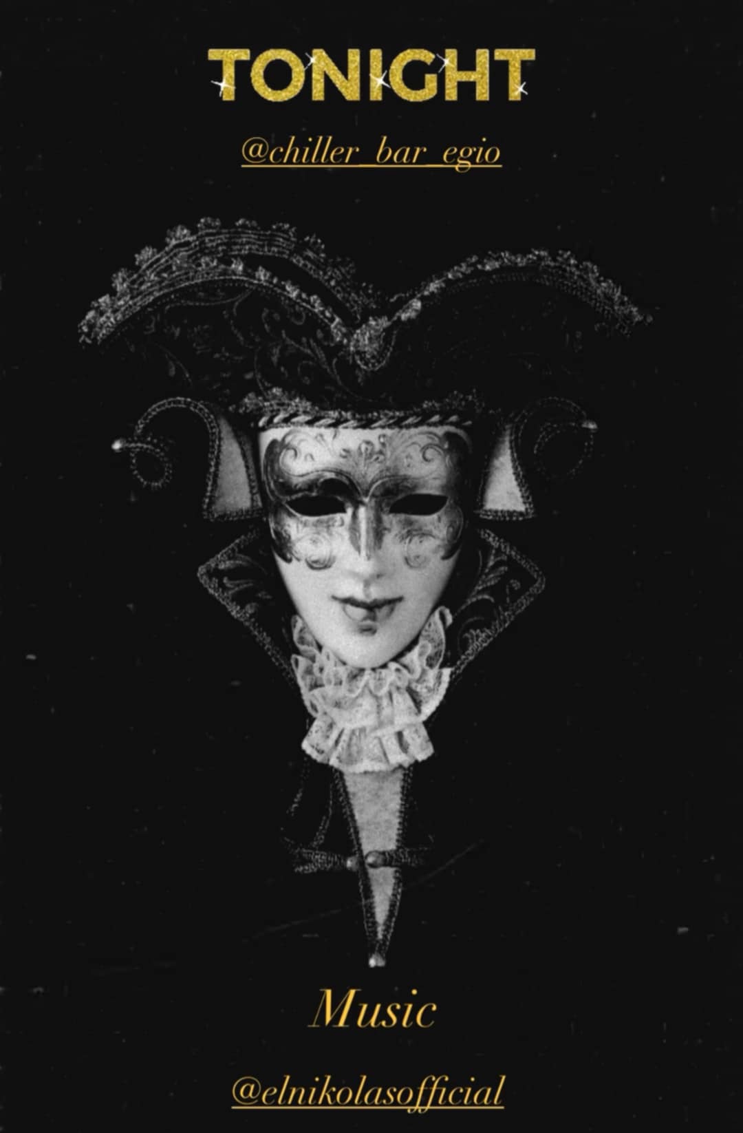 Αφίσα εκδήλωσης στο Chiller με τον Dj El Nikola.