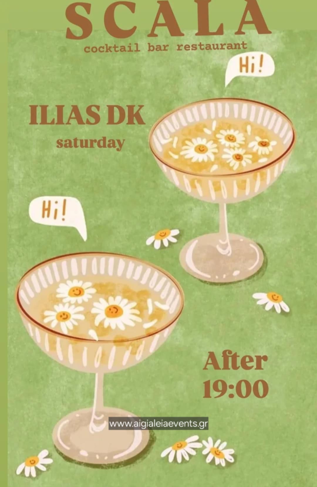 Αφίσα εκδήλωσης στο Scala στις 13 Σεπτεμβρίου 2025 με Dj τον Ilia Dk.