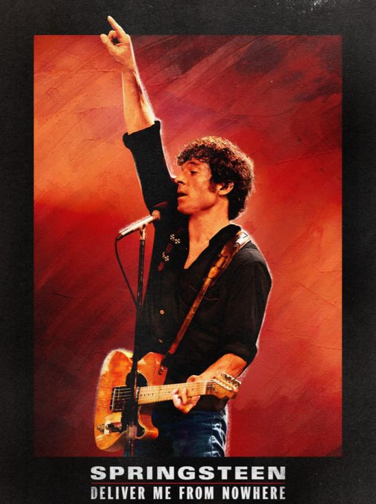 Αφίσα ταινίας με τίτλο "Springsteen: Deliver from Nowhere".