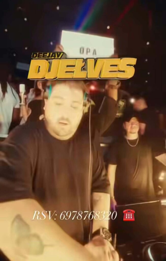 Αφίσα εκδήλωσης με τον Deejay Djelve στο Triceba.