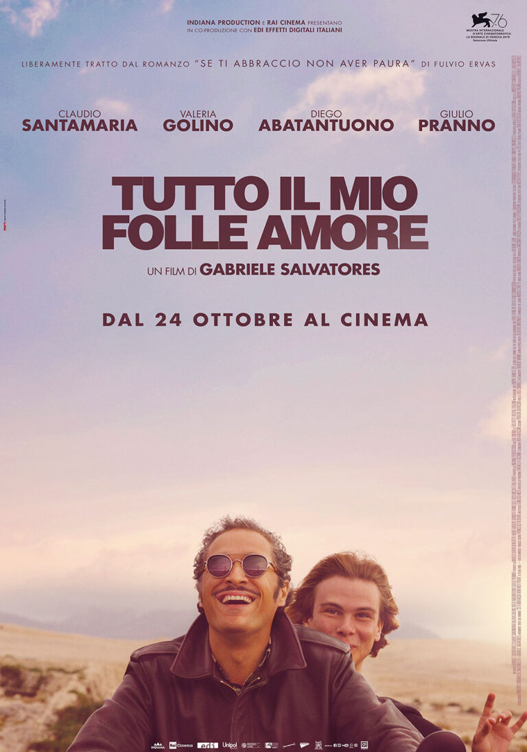 Αφίσα ταινίας "Tutto il mio folle amore" ("Όλη η τρελή αγάπη μου")