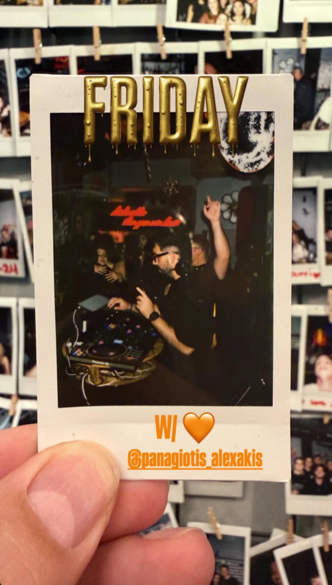 Αφίσα εκδήλωσης με τον Dj Alexaki στο Ποτάκι to go στις 26 Δεκεμβρίου 2025.